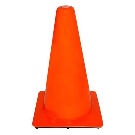 EVERRICH INDUSTRIES Everrich EVB-0016-2 12 in. Height Plastic Cones - Orange EVB-0016-2